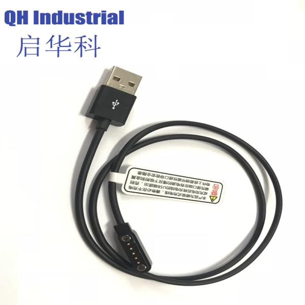 5Pin Male 1A 2A 3A 4A 5A Current Rate Smart Watch Electronical Cigarret PCB Connector Magnetic Pogo Pin Connector