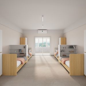 Support customization Practical And Secluded Apartment Bed With Comfortable