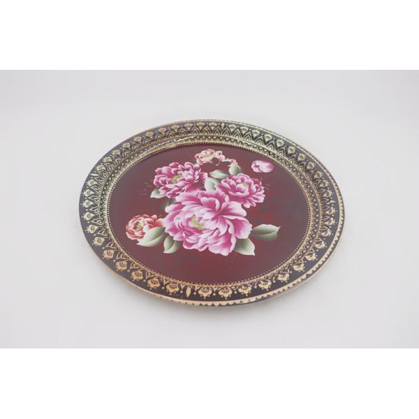 40cm Stainless Steel Food Dishes Cookware Kitchen Accessories Decorative Plate