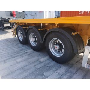 3 Axle 32 Foot 40 Foot Flatbed Semi Trailer For Sale