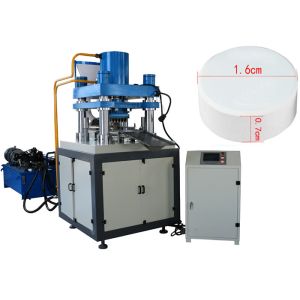 Hydraulic TCCA Chlorine Single Punch Tablet Press Producing Line