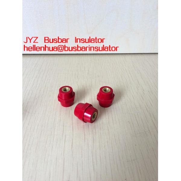 JYZ low voltage busbar insulator BMC material with brass insert M6