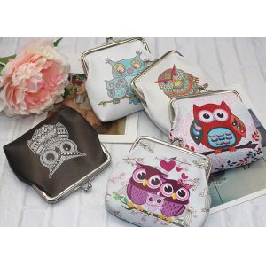Custom animal printed Coin Purse bag Cute Owl Bag Cartoon Elephant Coin Bag