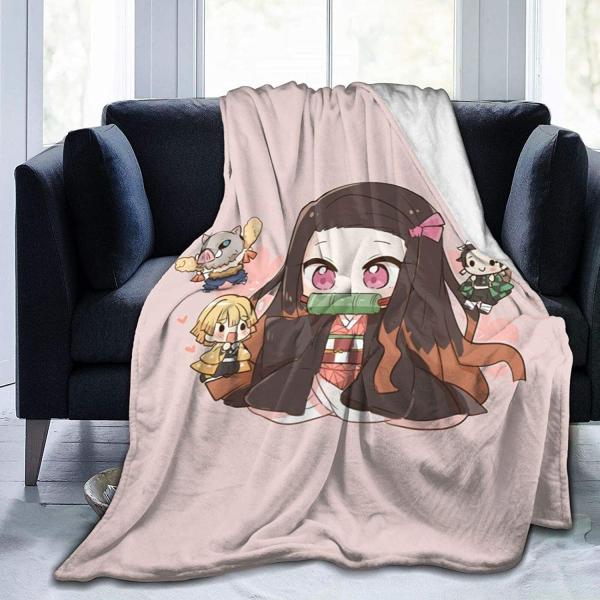 Anti Pilling Flannel Fleece Blankets For Wedding Gift 100x140cm