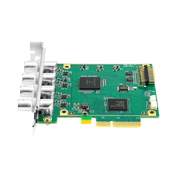 Webcasting Live Streaming Video with 4 SDI Input PCIe 4U Capture Card and SDK