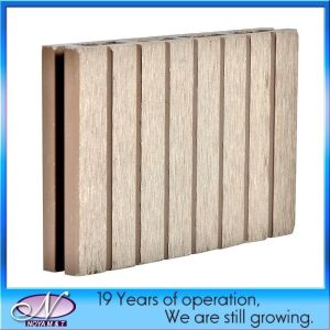 150*25mm Ash Wood Plastic Composite WPC Decking Superior for Garden/Outside