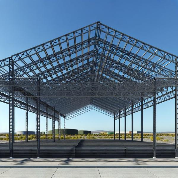 Buy Efficiently Functional Prefab Industrial Units High Rigidity Customizable at wholesale prices