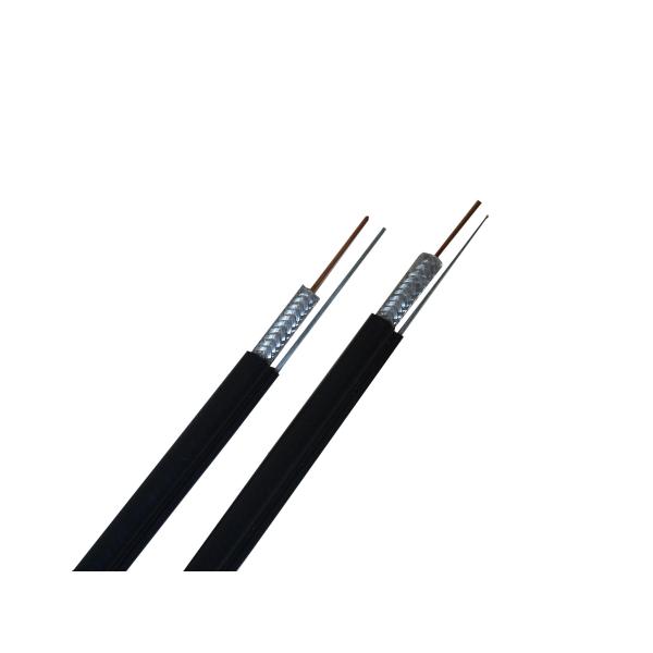 Buy UV Stablized Jacket RG Type CATV Coaxial Cable  high quality RG11 Coaxial Cable With Messenger at wholesale prices