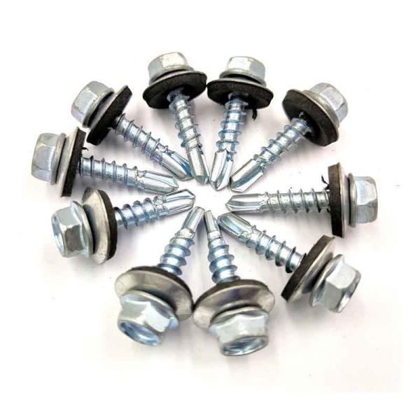 Buy EPDM Hex Head Self Drilling Decking Zinc Plated Screws at wholesale prices