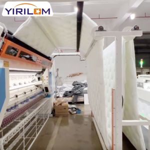 Polyester Mattress Quilting Jacquard Bed Quilting Knitted Fabric