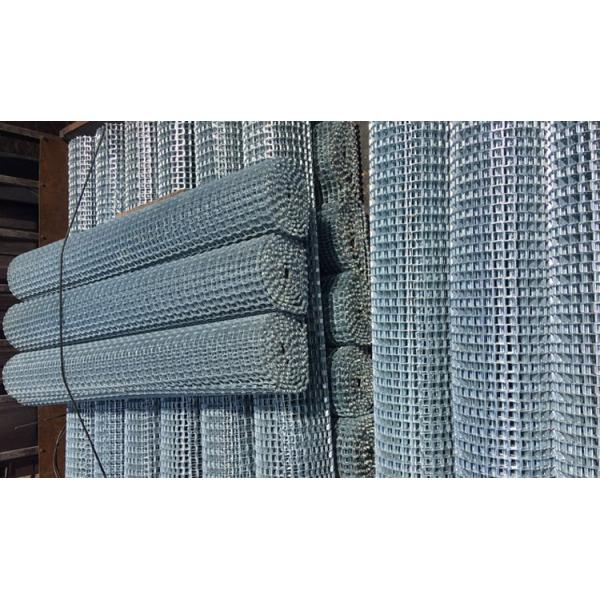 Heavy Duty Honeycomb Flat SGS Gi Mesh Conveyor Belt