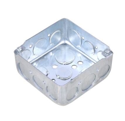 Buy Waterproof Square 0.8mm 1.6mm Galvanized Steel Junction Box at wholesale prices
