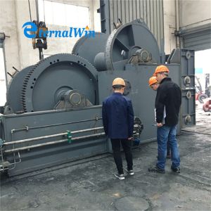 Vessel Deck Hydraulic Towing Winch 45ton For Indonesia Shipyards