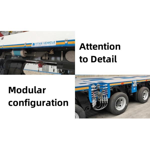 TITAN Goldhofer Modular Trailer | Hydraulic Multi Axle Trailer