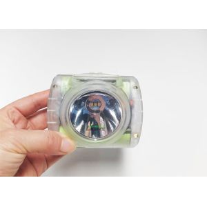 Explosion Proof Led Cordless Mining Light Rechargeable IP68 Miner Cap Lamp 25000Lux with OLED Screen