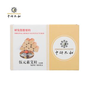 Smokeless Moxibustion Mini Moxa Black and Unscented Handy Method for Direct or