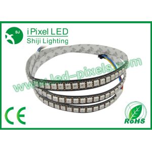 Quality 60 Ws2812B LED Strip DC5V Consumption Cutable Addressable LED Strip for sale