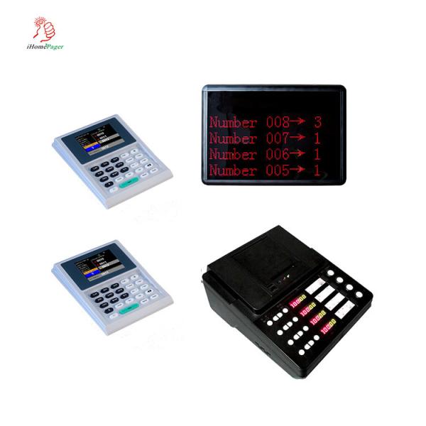 Buy wireless number calling system queue management including ticket printer and small counter display at wholesale prices