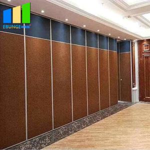 Portable Acoustic Room Dividers Track And Roller Folding Floor To Ceiling
