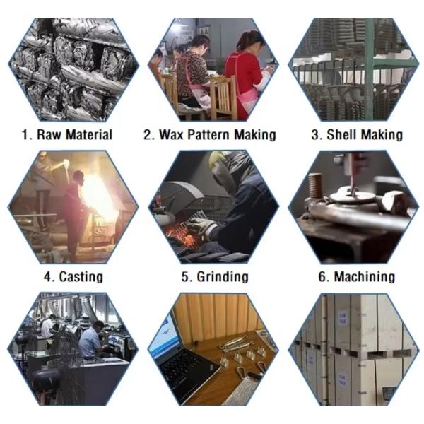 Precision 304/316 Stainless Steel Investment Casting Clamp