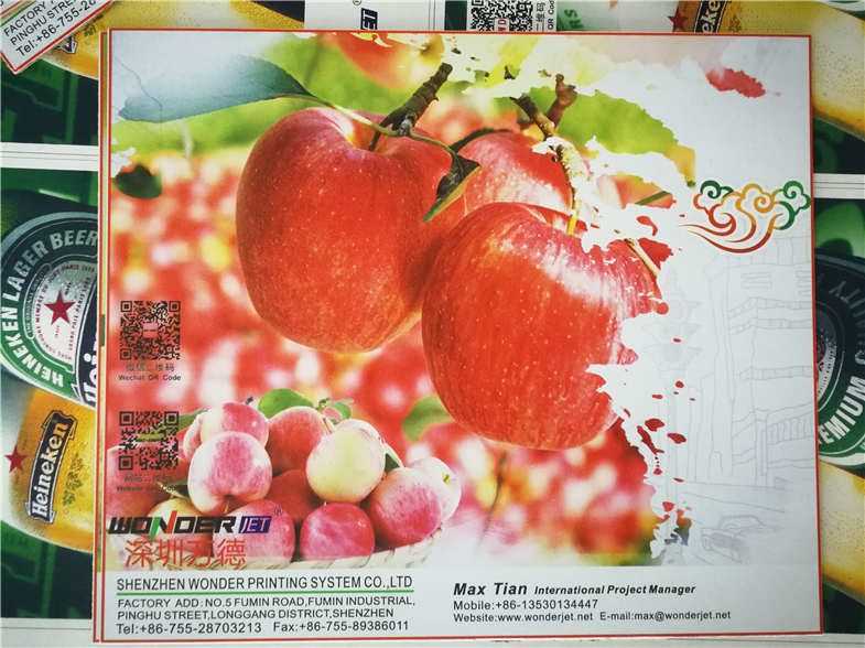 UV Paper Box Printing Machine / 3D Digital Package Printing Machine