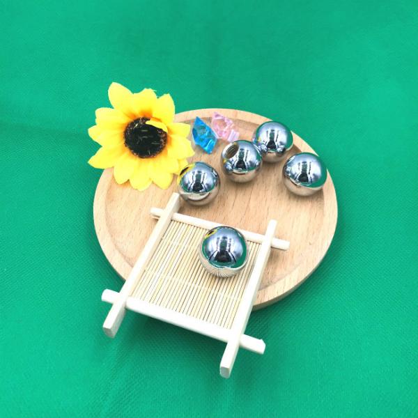 Buy 20MM AISI304 Stainless Steel Ball With Drilled M6 / M8 Hole at wholesale prices