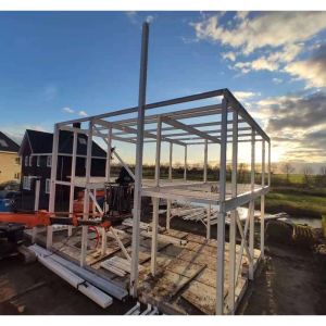 Luxury Steel Structure Villa Modular House Private Customization Service