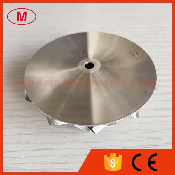 TD04HL 53.50/70.00mm 11+0 blades high performance Turbocharger milling/aluminum 2618/billet compressor wheel