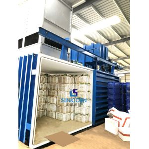 Quality High Durability Hydro Vacuum Cooling 1 - 24 Pallets With PLC Control System for sale