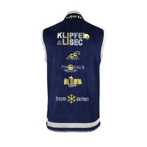 Customized Embroidered Poly Cotton Training Team Vest with Wicking Breathable