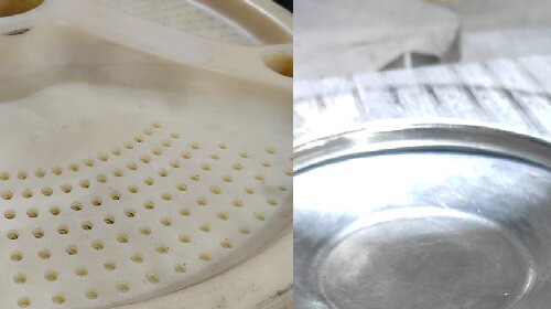 1.0mm DC06 mild steel prototype deep draw stamping used for appliances