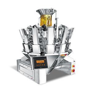 Multihead Automatic Cheese Packaging Machine For Sticky Food