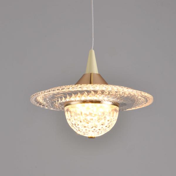 JYLIGHTING Modern Nordic Style Wrought Iron Acrylic For Living Room Bedroom Corridor Modern Pendant Light