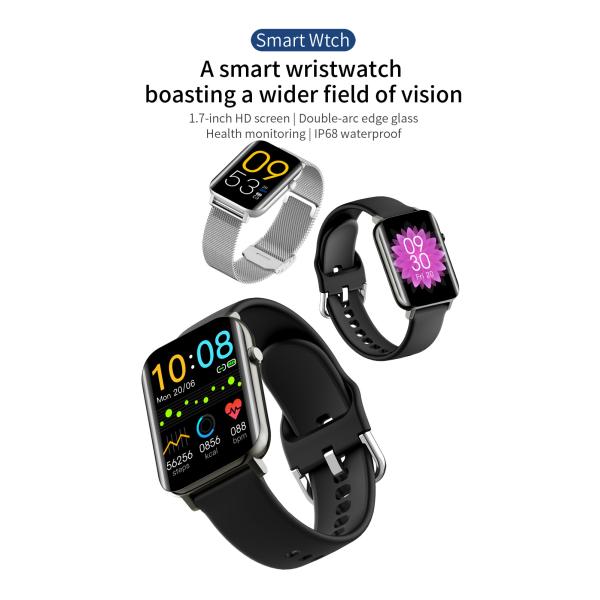 Wholesale KKJ Smart Watch Blood Oxygen Heart rate Detection IP68 Waterproof NY15 Reloj Smartwatch 2021