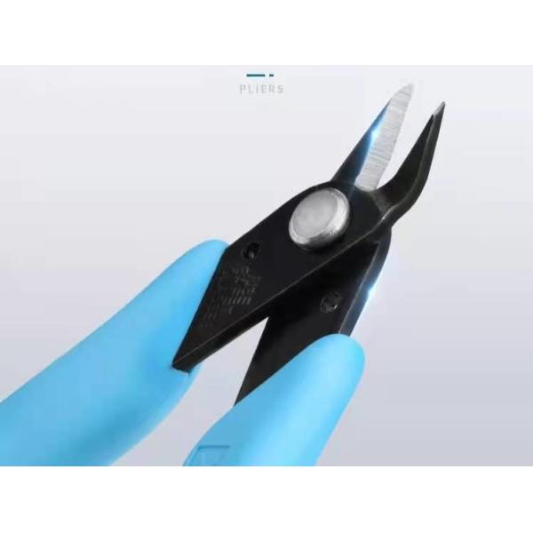 Water mouth scissors, total length 125mm, clamp head: high carbon steel, clamp handle 100mm, clamp head: 25mm