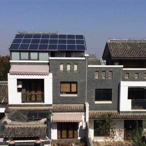 China High Power Rooftop Bifacial Solar Panels Solar System 2 modules equipped with 1 optimizer on sale