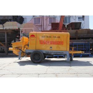 5 - 20mpa 30m3 / H Electric Concrete Pump / Vibrator Stable Performance