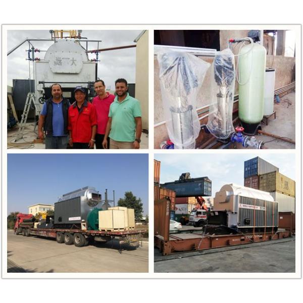 10 Ton Industrial Coal Fired Steam Boiler Moving Grate In Rice Mill