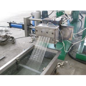 Durable Waste Plastic Recycling Pelletizing Machine Water Cooling Strand