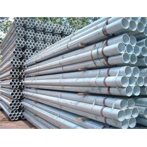 20 Mm Galvanized Round Steel Pipe GI Tube Hot Dipped