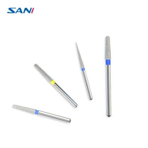Stainless Steel FG Dental High Speed Diamond Burs 8mm 11mm