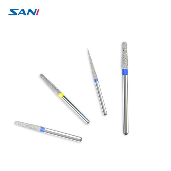 Buy Stainless Steel FG Dental High Speed Diamond Burs 8mm 11mm at wholesale prices