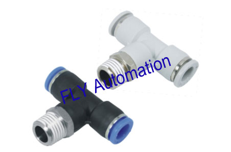 Buy Quick Connect PB Pisco Tee Zinc Brass Pneumatic Tube Fittings at wholesale prices