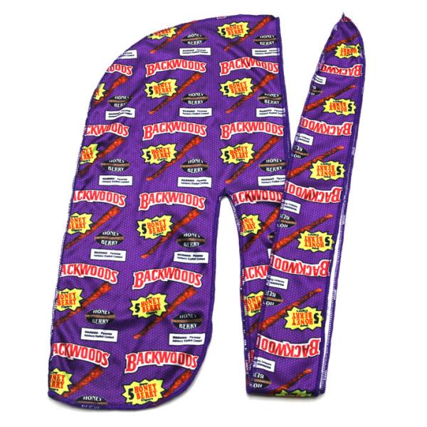 Men Silk Design Durag For Outdoors