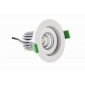 Quality CRI85 15W 850 Lumen COB Dimmable LED Down Light 850 Lm For Shopping Mall for sale