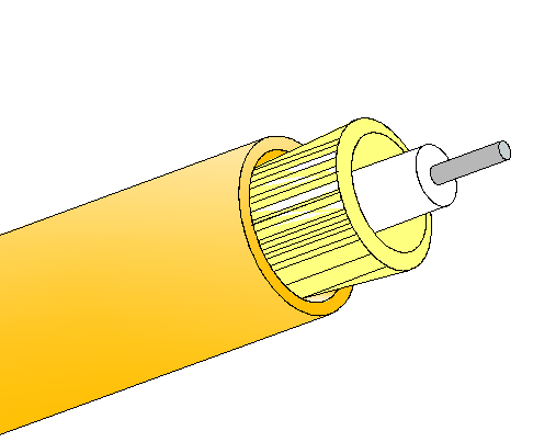 Buy Simplex Optical Cable 2000M LSZH/PVC/PU at wholesale prices
