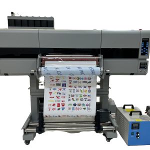 Inkjet Printer 24 All in 1 Small UV PET Film Transfer Printing Machine for Stickers