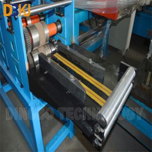 0.28-0.35mm Roller Shutter Door Roll Forming Machine Gearbox Drive Way