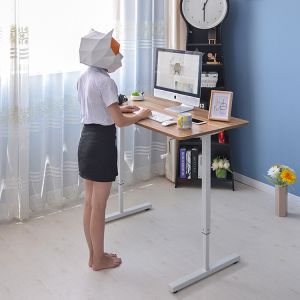 Modern Design Brown Wooden Luxury CEO Office Desk Table for Adult Manual Sit