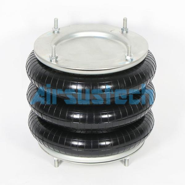 Buy Triple Convoluted Industrial Air Springs 12x3 Carbon Steel Firestone Bellows Air Bags W01-R58-4062 at wholesale prices